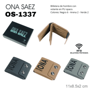 OS1337 BILLETERA DE HOMBRE ONA SAEZ