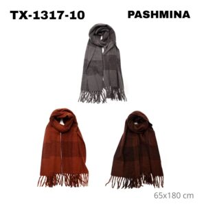 TX-1317-10 PASHMINA LANILLA 65x180 cm