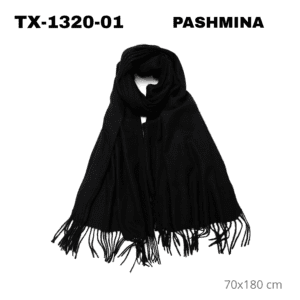 TX-1320-01 PASHMINA TIPO CASHMIRE 70x180 cm