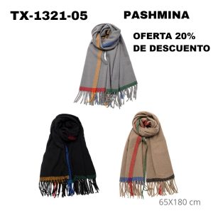 TX-1321-05 PASHMINA  65x180cm