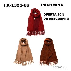 TX-1321-06 PASHMINA  60x180cm