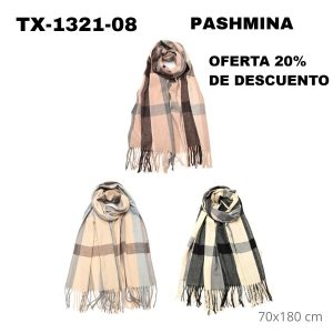 TX-1321-08 PASHMINA  70x180cm