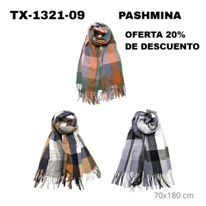 TX-1321-09 PASHMINA  70x180cm