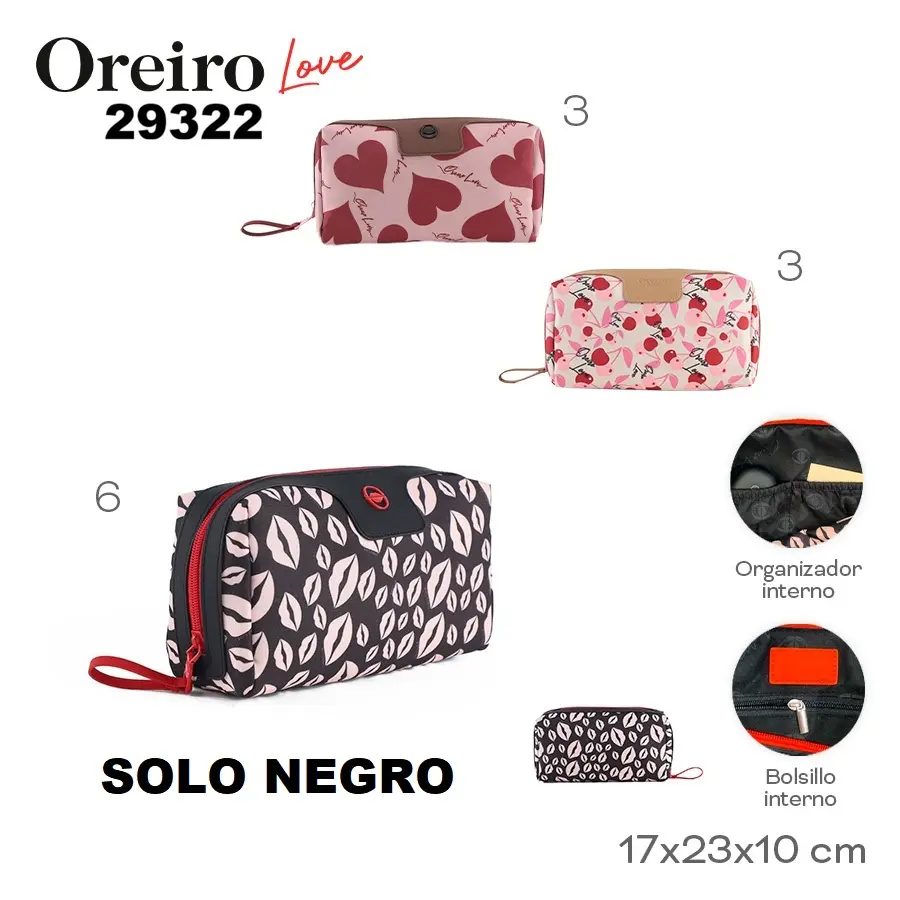 29322 Portacosmetico Oreiro Love