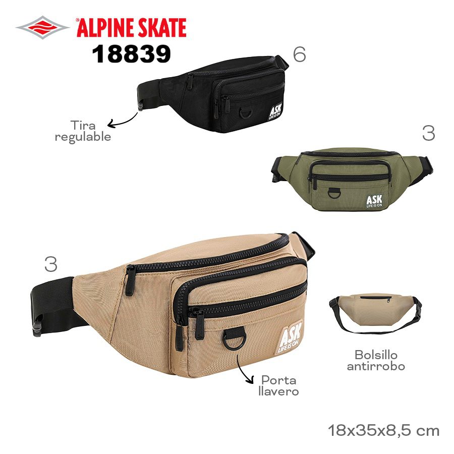 18839 Riñonera Alpine Skate