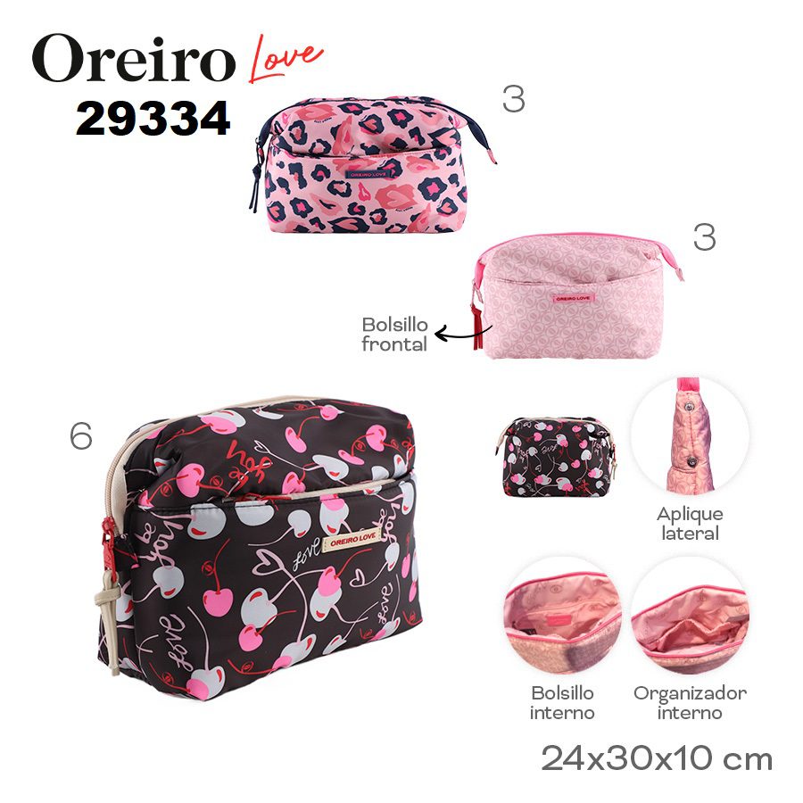 29334 Portacosmetico Oreiro Love