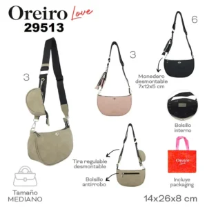 29513 Cartera C/Monedero Oreiro