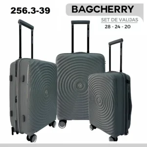 256.3-39 Set de 3 valijas PP Bagcherry