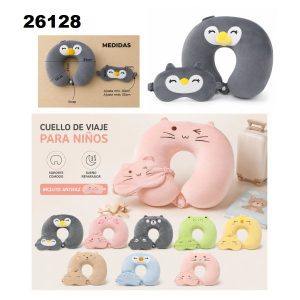 26128 CUELLO VIAJE INFANTIL CON ANTIFAZ