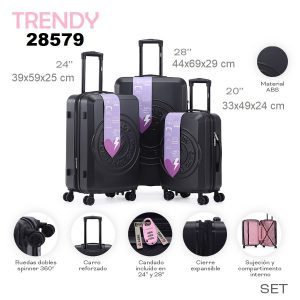 28579 Set Valijas Trendy
