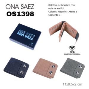 OS1398 BILLETERA HOMBRE