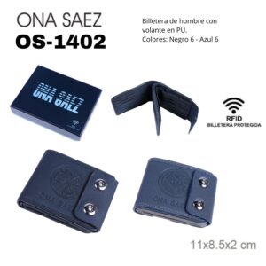 OS1402 BILLETERA DE HOMBRE ONA SAEZ