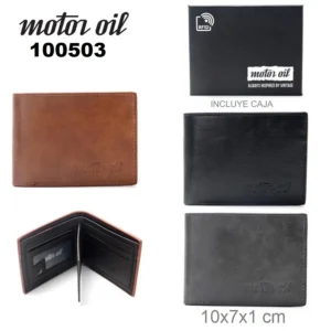 100503 BILLETERA HOMBRE MOTOR OIL RFID
