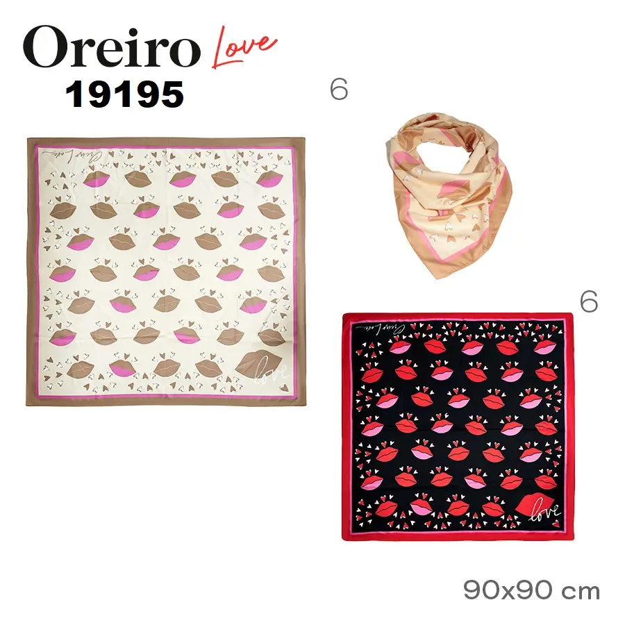 19195 - Pañuelo Oreiro Love