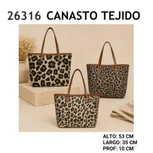 26316 BOLSO PRINT TEJIDO PLAYA
