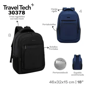 30378 Mochila Travel Tech