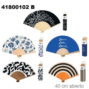 418200102 B ABANICOS CON CAJA