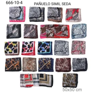 666-10-4 PAÑUELO SIMIL SEDA 50x50 cm